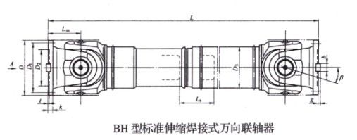 SWC標準伸縮焊接式萬(wàn)向聯(lián)軸器